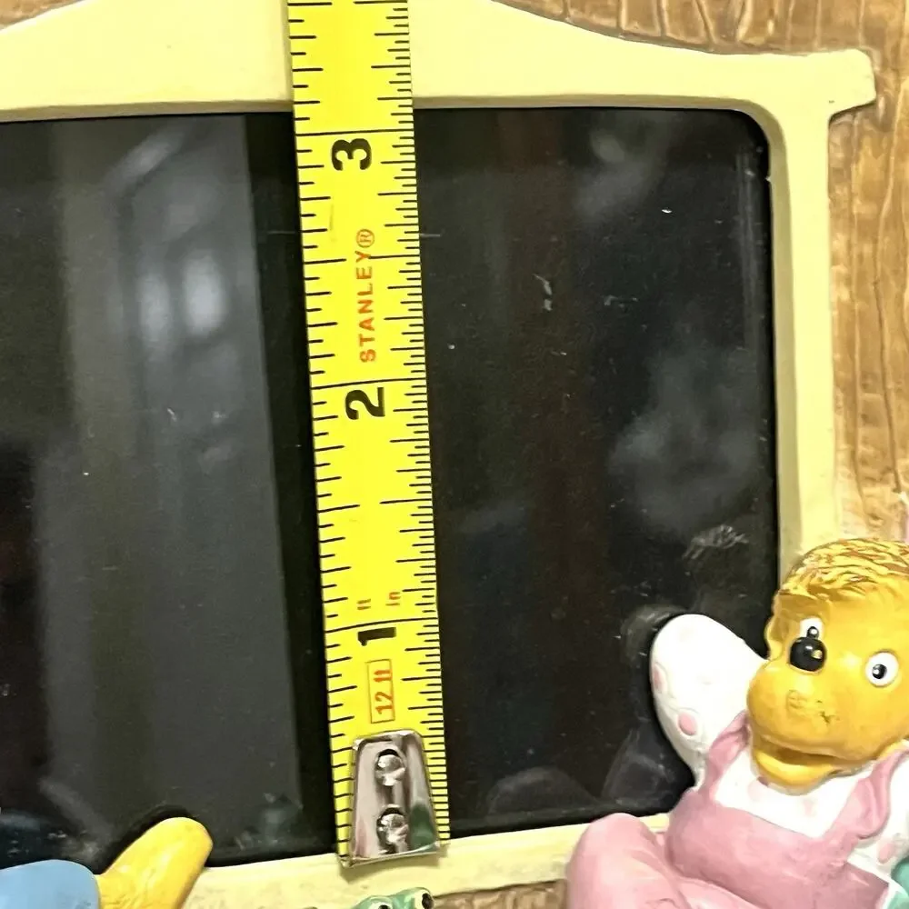 1991 The Berenstain Bears Photo Frame Princess House Exclusive